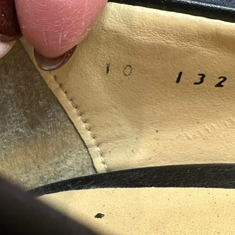 Rsvp McCall black leather pumps‎ made on Mexico 4” heel Size 10 - Picture 11 of 13